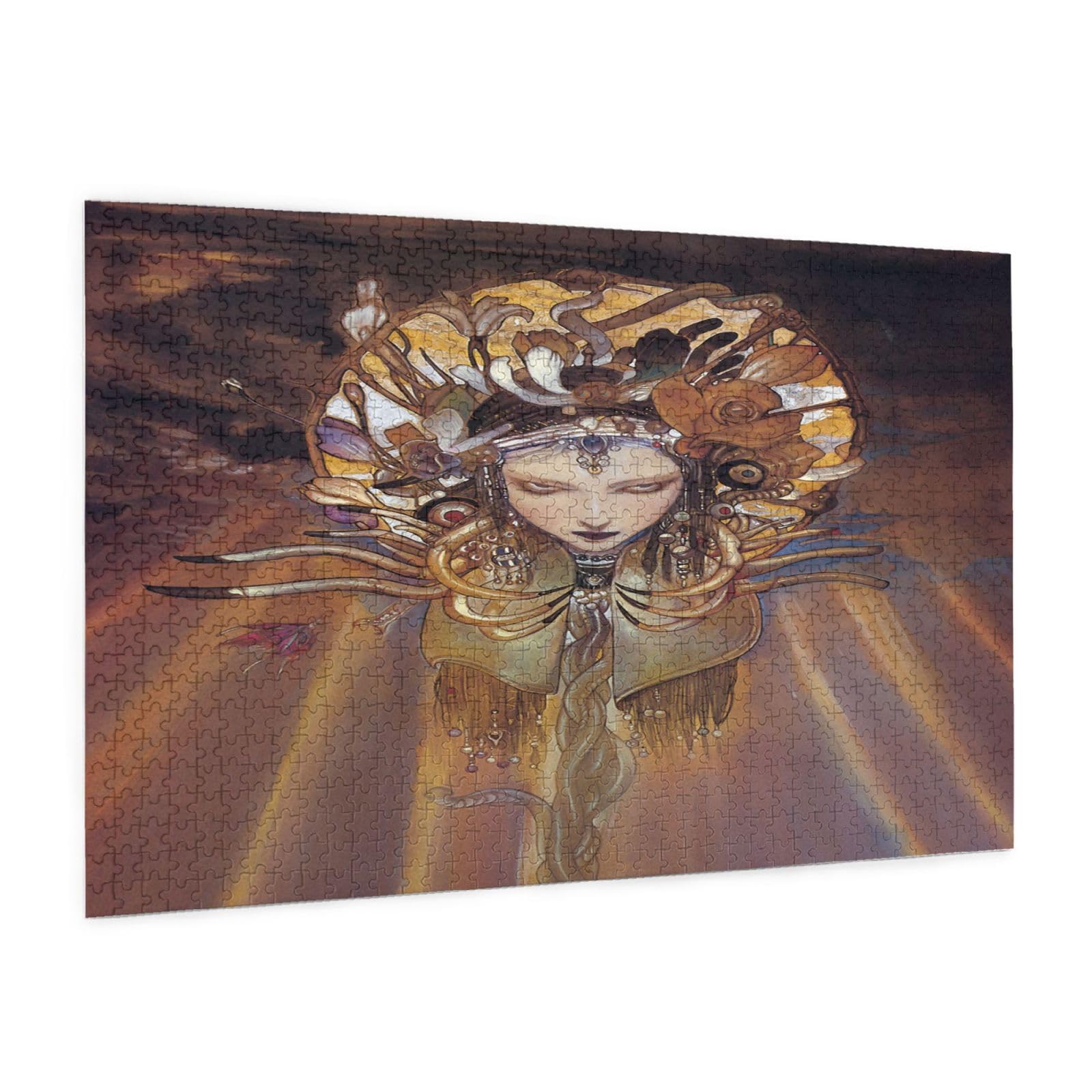 天野喜孝 天使の舞 1000ピースジグソーパズル 絶版品】天野喜孝 白月夜 ジグソーパズル1000ピース - メルカリ